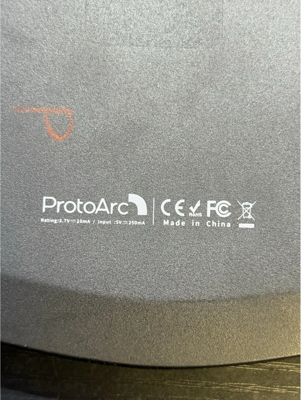 ProtoArc EK01 Plus Ergonomic Wireless Keyboard Bluetooth 2.4G Backlit Black